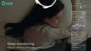 COLMI R12 Smart Ring with Display Screen and Touch, Health Manager, Wireless Charging, 5ATM