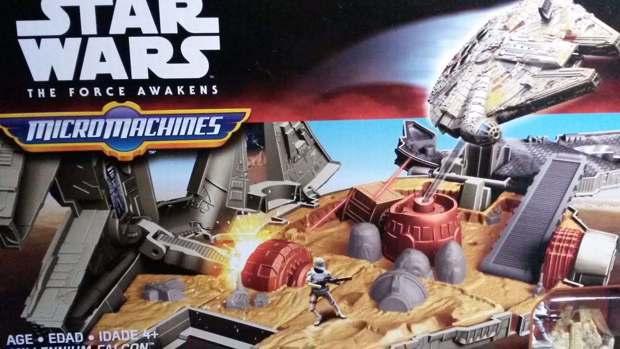 Faucon Millenium Star Wars - Micro Machines / Transformers - 25 Cm - Occasion
