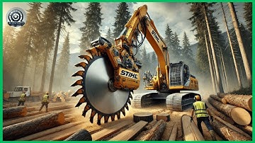 99 Amazing Fastest Big Forestry Chainsaw Machines That Are on Another Level