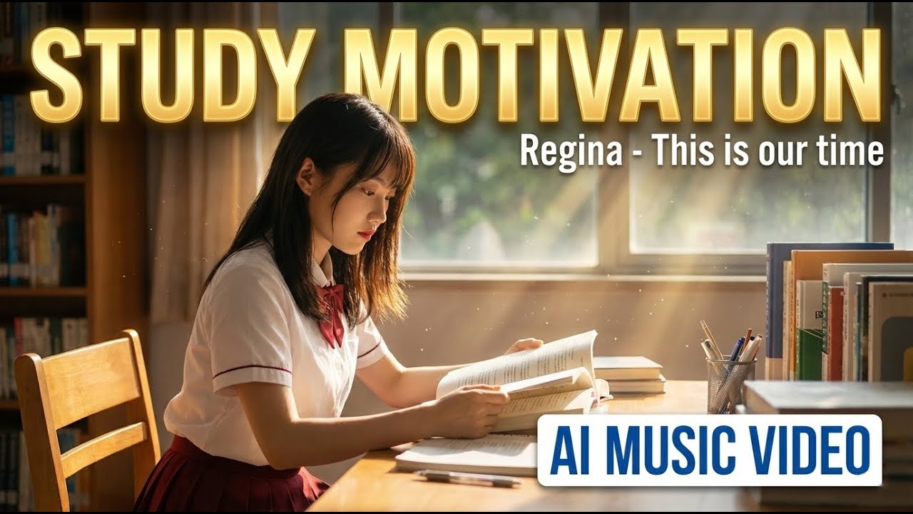 This is our time | ULTIMATE Study Motivation 📚 Upbeat Teen Pop (AI MV)