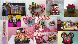 Regalos para el 14 de Febrero, San Valentín / cajas sorpresa, ramo de dulces, regalos económicos.
