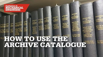 Archive Webinar: How to Use the Archive Catalogue (March 2022)