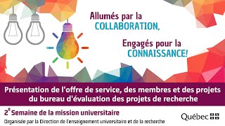 Bureau d'évaluation des projets de recherche