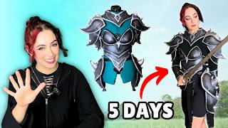 I Learned to Make Armor in 5 DAYS... Here's How