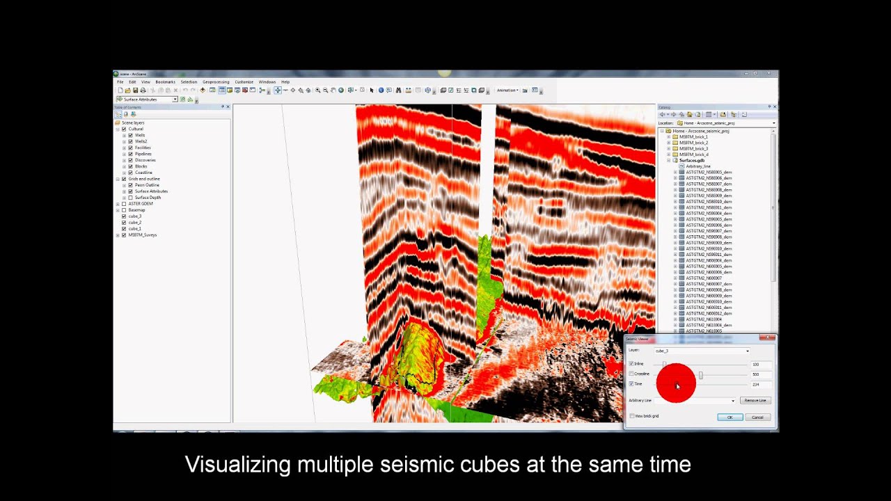 Geocap for ArcGIS - Seismic Explorer - YouTube