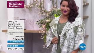 HSN | MarlaWynne Wednesday Fashions Premiere 07.06.2022 - 11 PM