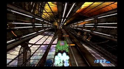 F-Zero GX Time Attack: Outer Space Meteor Stream (1