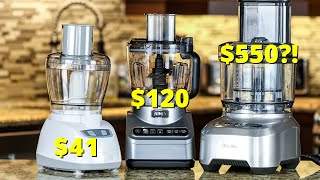 $550 Breville vs $120 Ninja vs $41 Black+Decker | Food Processor Comparison