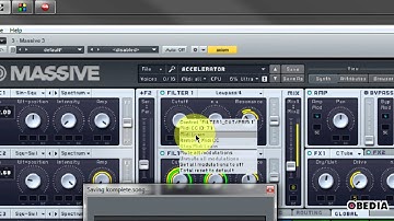 MIDI CC w/ Native Instruments MASSIVE in Studio ONE
