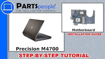 Dell Precision M4700 (P21F001) Motherboard How-To Video Tutorial