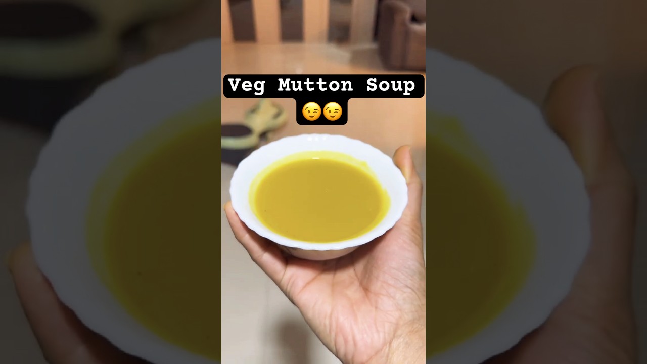 Vegetarian High Protein soup 💪🏻💪🏻