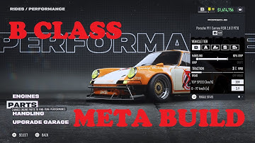 NFS Unbound B class meta build vol 2 - 9 Porsche RSR