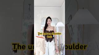 WHY YOUR CLOTHES LOOK CROOKED ❌#posturecheck #fashionhacks #bodyproportions #styletips