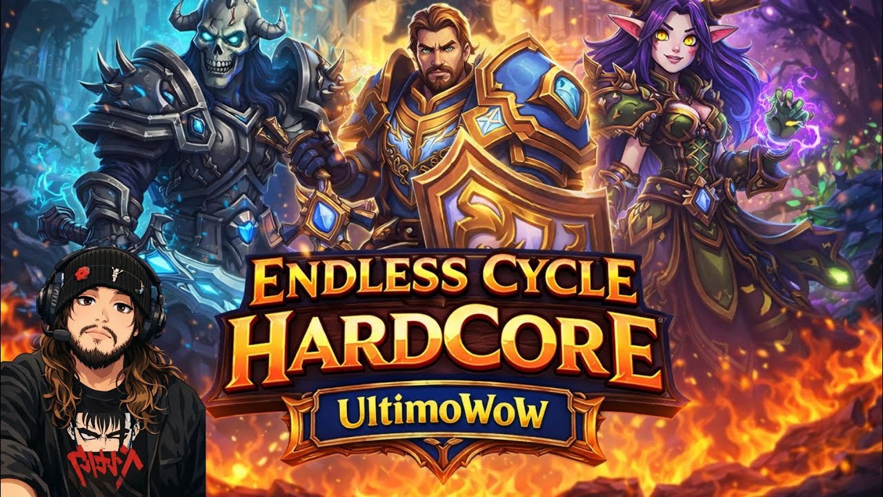 [🔴] #15 🐻Druid & Priest🙏 UltimoWow〖Endless Cycle HardCore〗Ft ‪‪