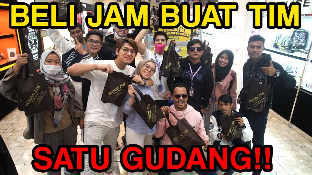 BORONG JAM TANGAN MAHAL SATU GUDANG BUAT TIM LESLAR!!