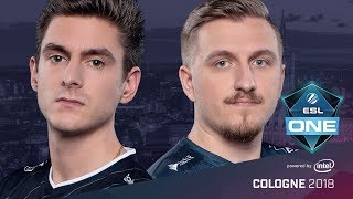 CS:GO - G2 vs. BIG [Dust2] Map 2 - Quarterfinals - ESL One Cologne 2018