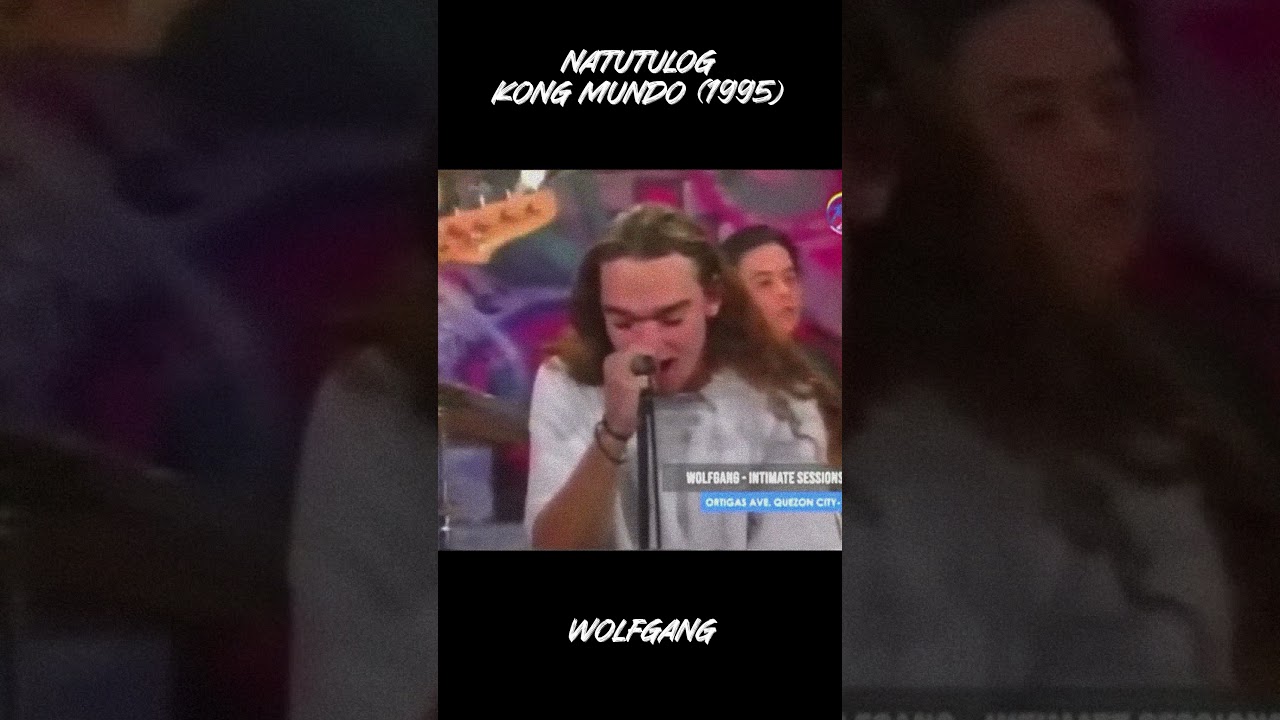 NATUTULOG KONG MUNDO wolfgang 1995