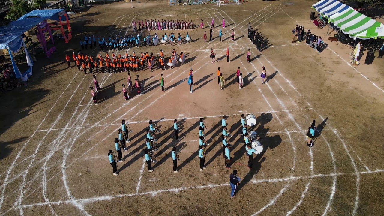 กีฬาสีรร.บ้านแม่ออกผารู  อ.ท่าสองยาง จ.ตาก ปีการศึกษา 2563