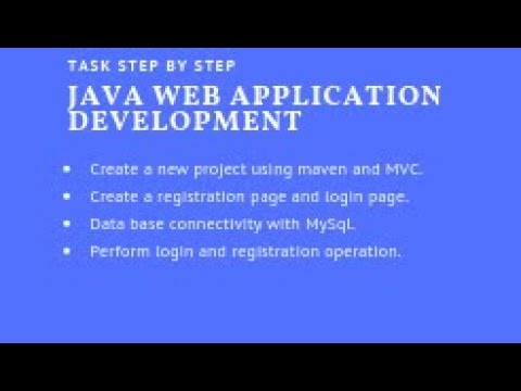 Java web application development tutorial login and registration in ...