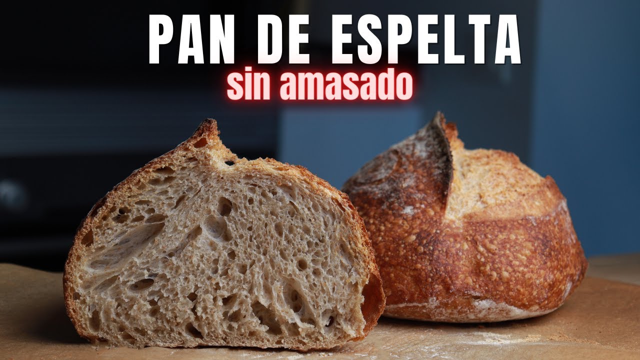 Cómo hacer PAN de ESPELTA con MASA MADRE
