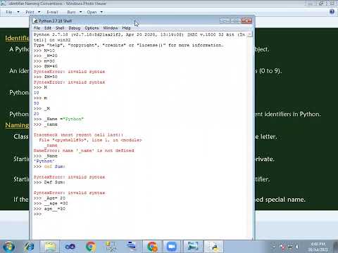 7 Identifiers in