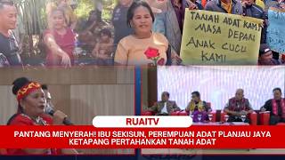 NEVER GIVE UP! IBU SEKISUN, AN INDIGENOUS WOMAN FROM PLANJAU JAYA KETAPANG, DEFENDS HER ANCESTRAL...