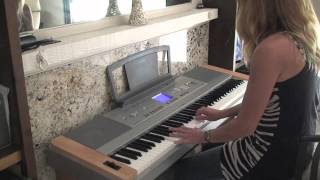 A-ha Turn The Lights Down piano cover (Dawnie)