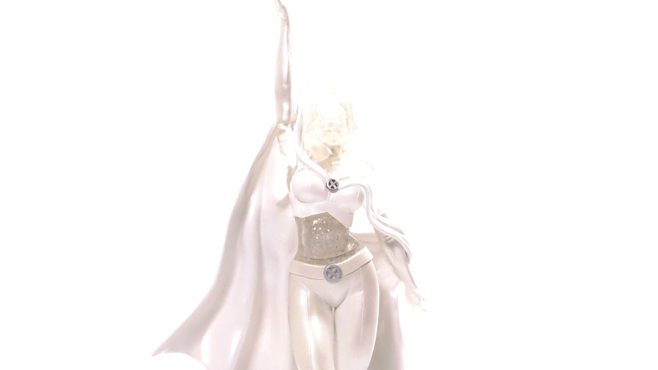 Marvel Comic Gallery Emma Frost (Diamond) PVC Diorama Unboxing & 360