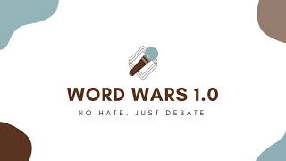 Inkfeathers Word Wars 1.0 Online Debating Event