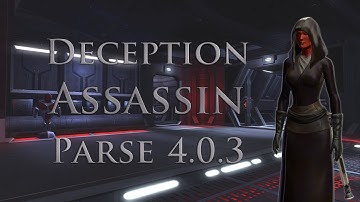 SWTOR PvE 4.0 - Deception Assassin Parse (6405)