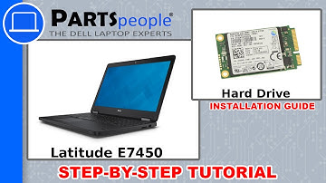 Dell Latitude E7450 SSD Replacement Video Tutorial