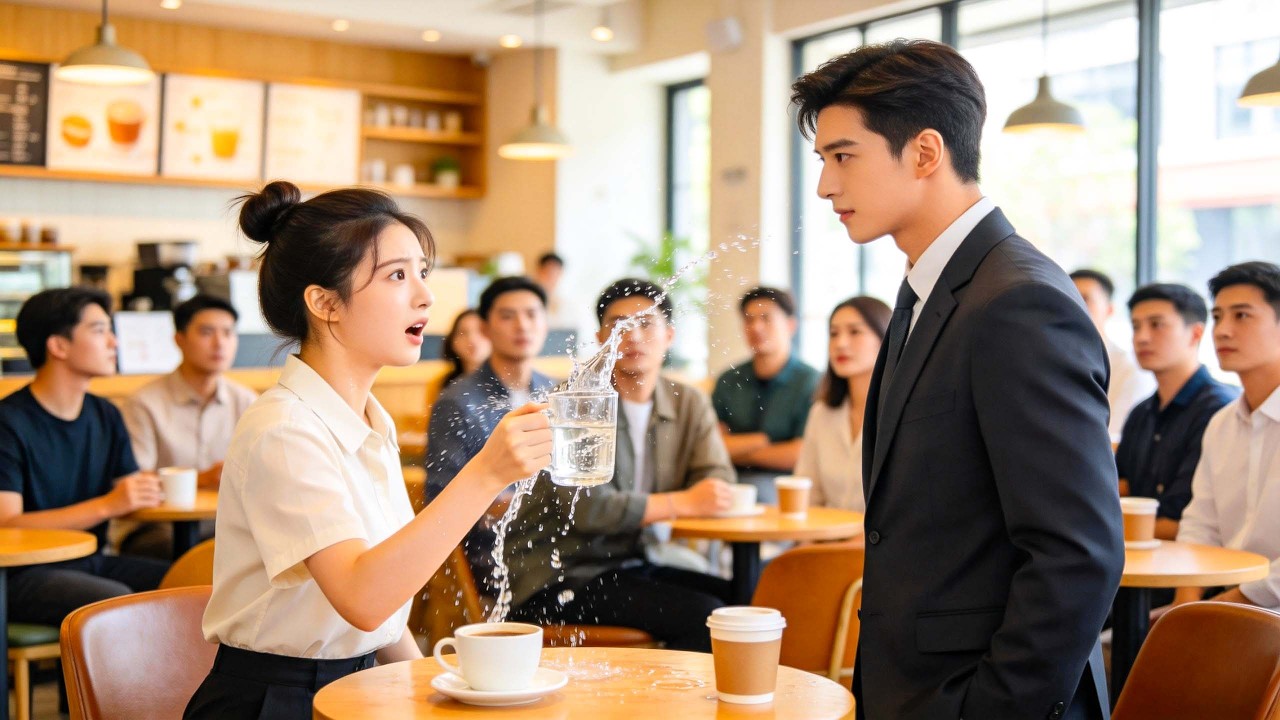 CEO miliarder tak dekati wanita—gadis liar menyiramnya, ia jatuh cinta seketika