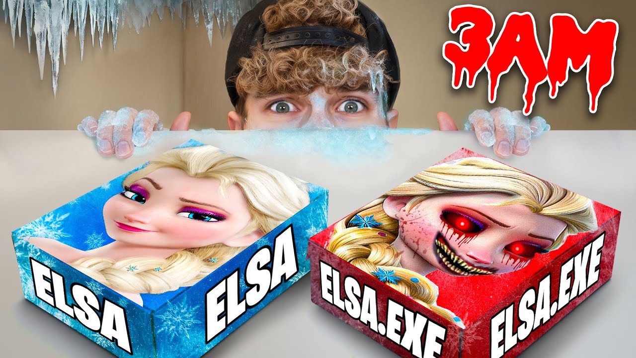 НЕ ОТКРЫВАЙ МИСТЕРИ-БОКСЫ ELSA из ХОЛОДНОГО СЕРДЦА в 3 НОЧИ!!