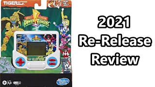 Mighty Morphin Power Rangers Tiger Electronics Lcd Handheld Game Review 2021 Re-Release