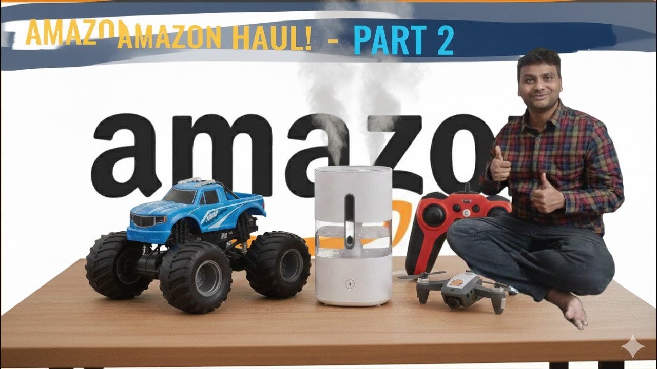 AMAZON PRODUCTS REVIEW, PART - 2 , Monster truck toy, Silicone Remote toy 