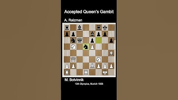 Botvinnik vs Raizman | Accepted Queen’s Gambit