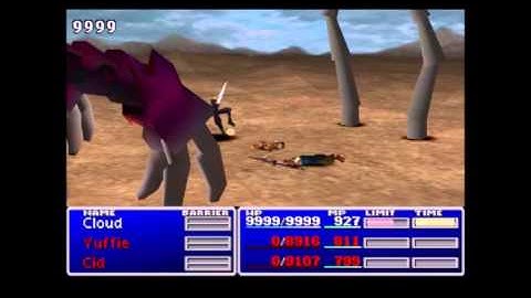 Ruby Weapon - RECORD Solo Cloud NO OMNISLASH NO LUCKY 7 in 5:13