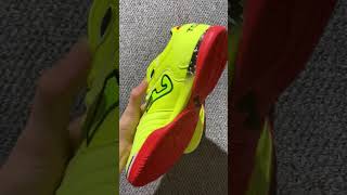 Joma Top Flex IC Futsal Indoor Soccer Shoes - Yellow/Electric Yellow/Fiery Red