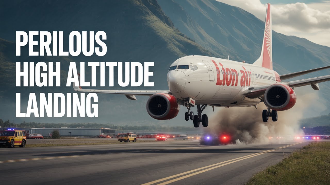 Аварийная ситуация с самолетом Lion Air 737 в самом высокогорном аэропорту мира