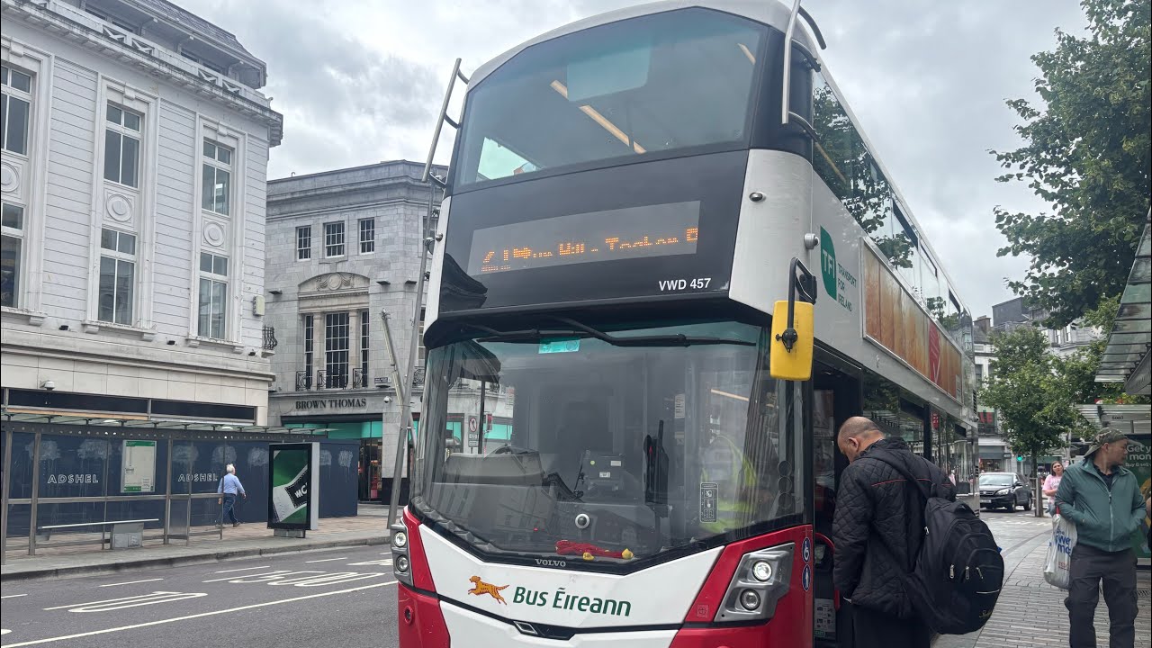 Bus Eireann VWD457 Volvo B5TL Route 214 Cork University Hospital To St Patrick’s Street