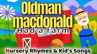 Old macdonald had a farm || Nursery Rhymes & Kid's Song || @F4ntastic Boys