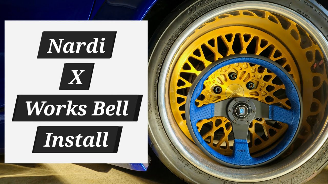 How to Install a Works Bell Hub, Rapfix 2 Quick Release, Nardi Steering