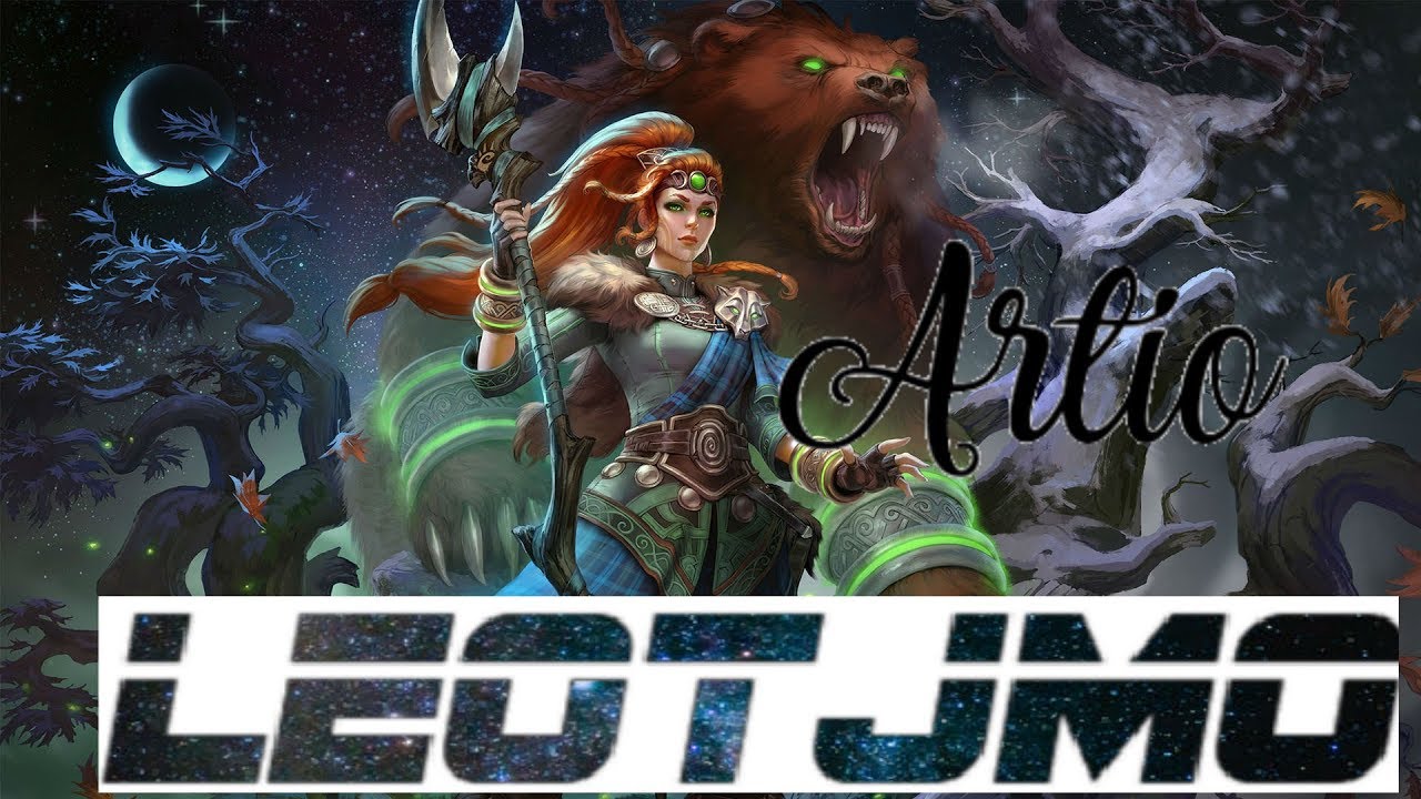 ARTIO OP ?????smite new celtic goddess artio gameplay