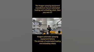 The loading and unloading robot on the coating line solves the labor troubles