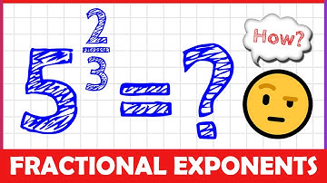 Fractional Exponents! / Rational Exponents! (2-MINUTE MATH!)