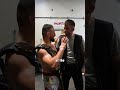Merab and Cory meet backstage! ❤️ #ufc320