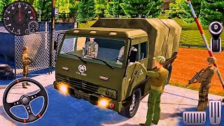 Offroad Army Truck Driving Simulator 3D - Army Cargo Truck Simulator 3D - Android GamePlay screenshot 4