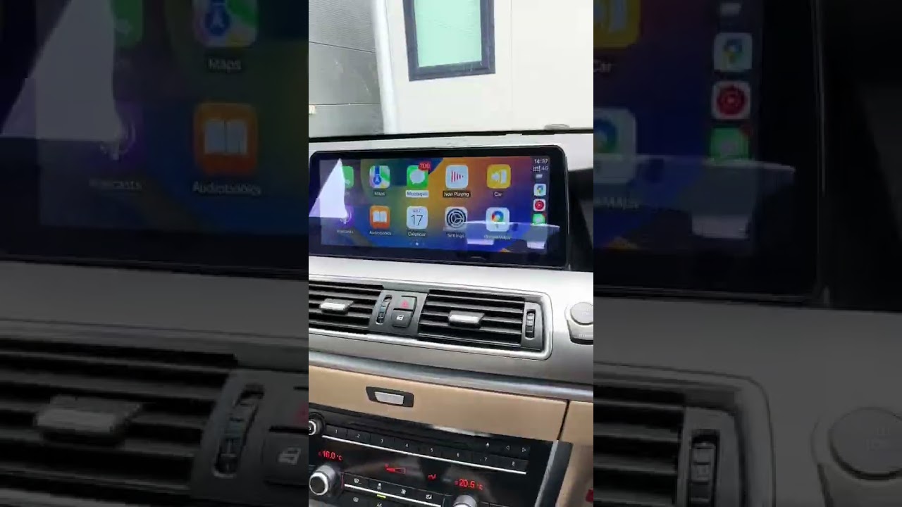 BMW 5 Series F07 2017 with a 12.3" Android touchscreen! 