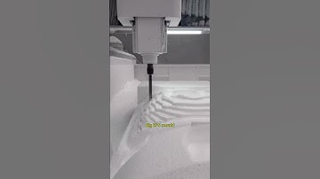 big EPS mold cnc router machine#cncrouter #eps foam molding#boat mould #mold