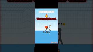 🥊🔥 Stickman Fight – Epic Battle Gameplay ⚔️💥 | Ultimate Action Showdown 🎮🏆 #shorts #viral #ai #game